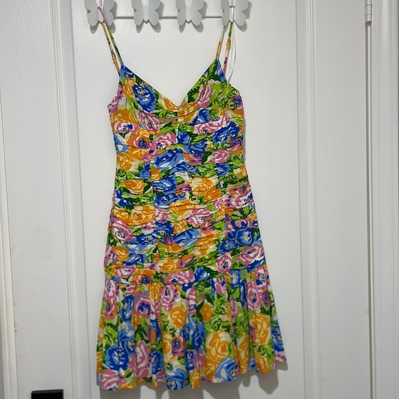 Super fun and colorful ZARA dress - Picture 1 of 3